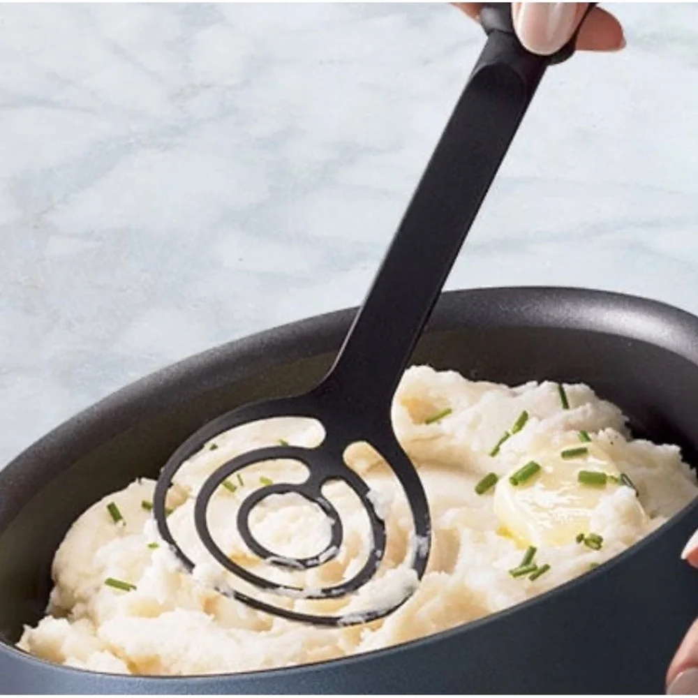 Pampered Chef Mix 'n Masher Black Nylon Multi-Purpose Kitchen Blend Tool
